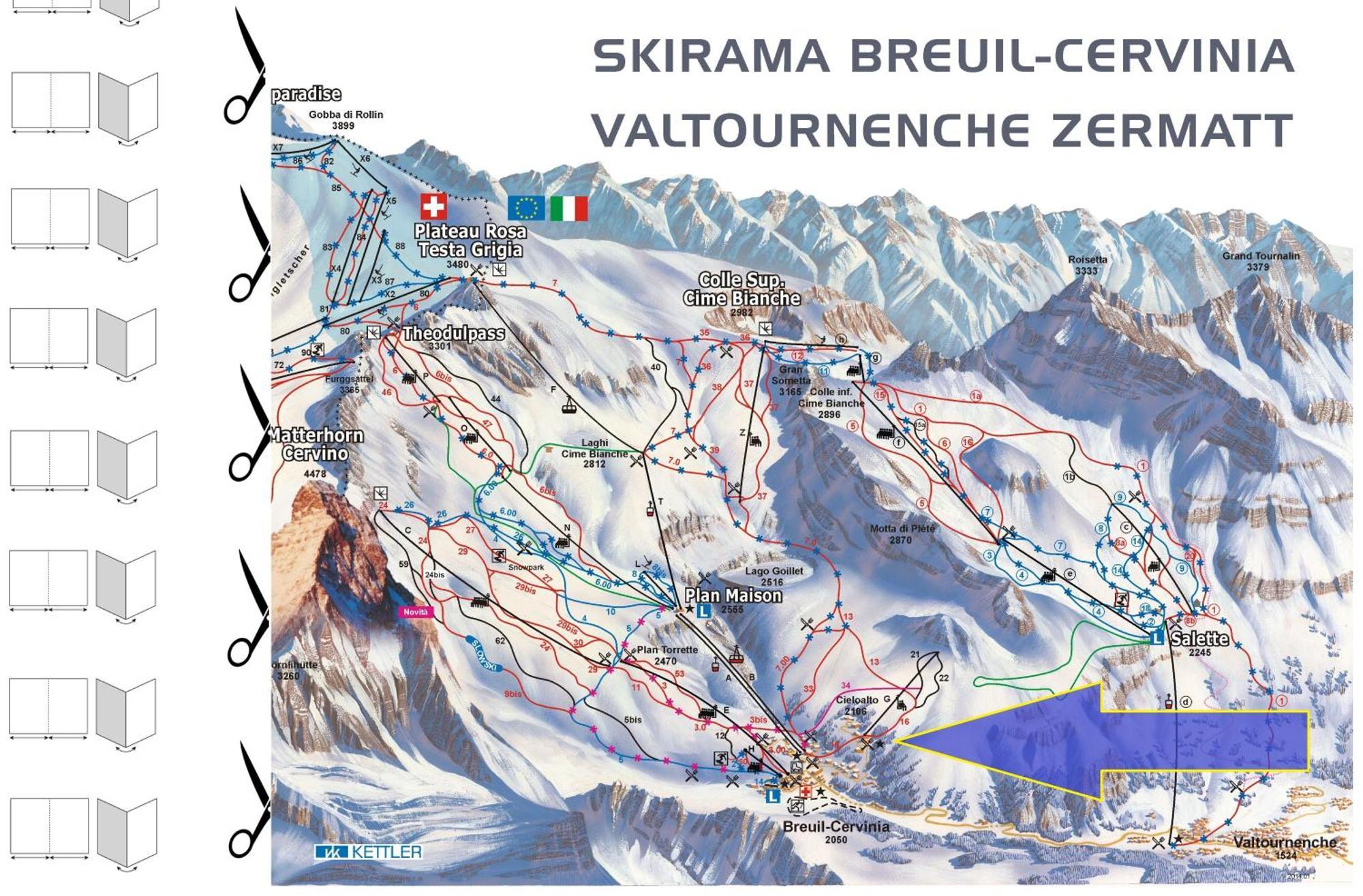 Fagus Cervinia Apartment Vda Vacanze In Vetta Cir 0206 布勒伊-切尔维尼亚 外观 照片